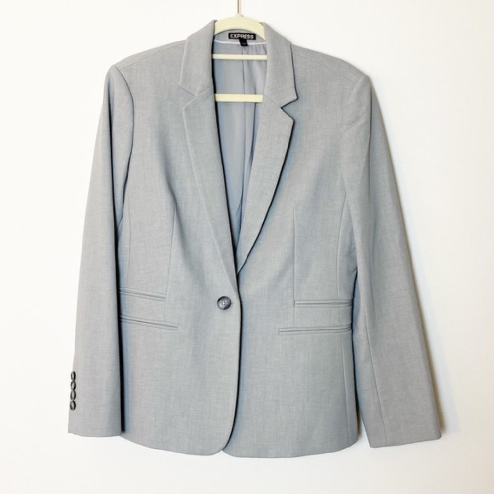 Express one Button Blazer Size 14 Jacket - Picture 1 of 7